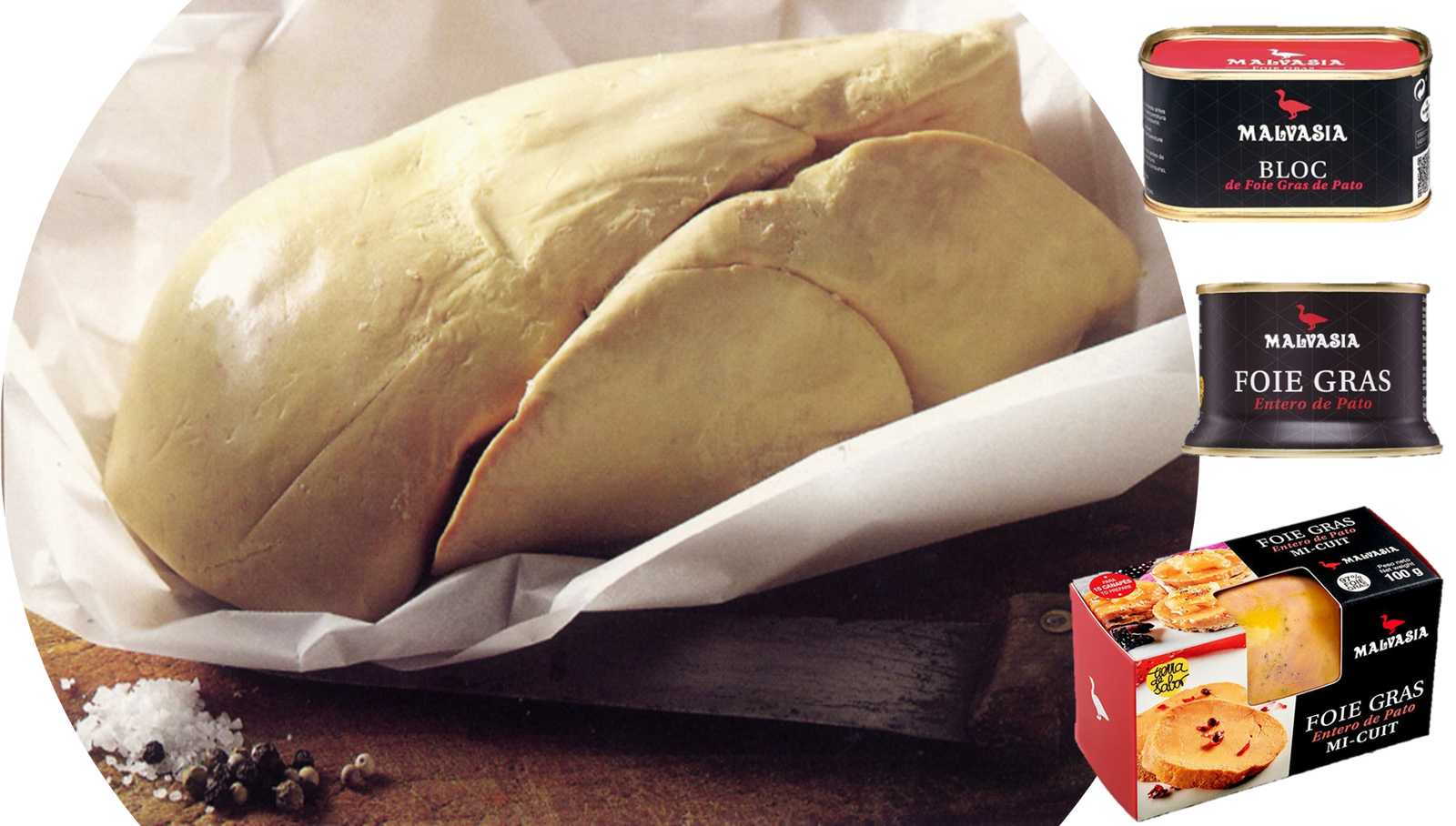 Foie-gras y productos del pato