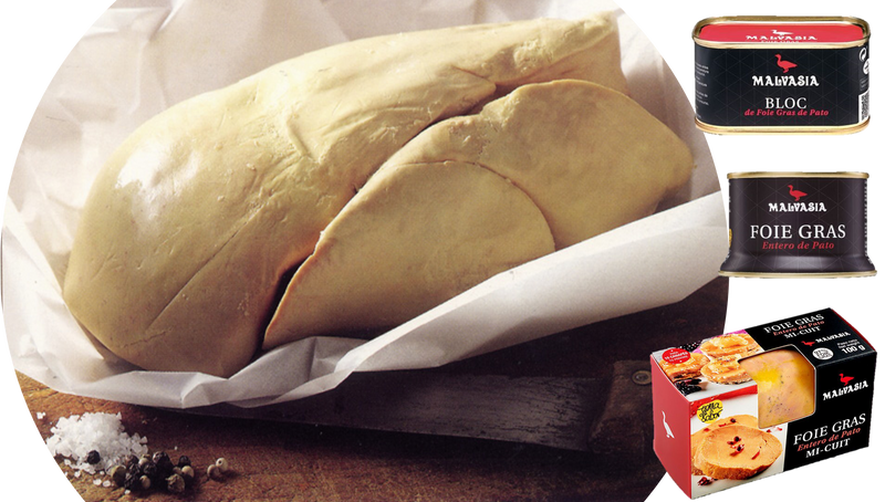 Foie-gras y productos del pato