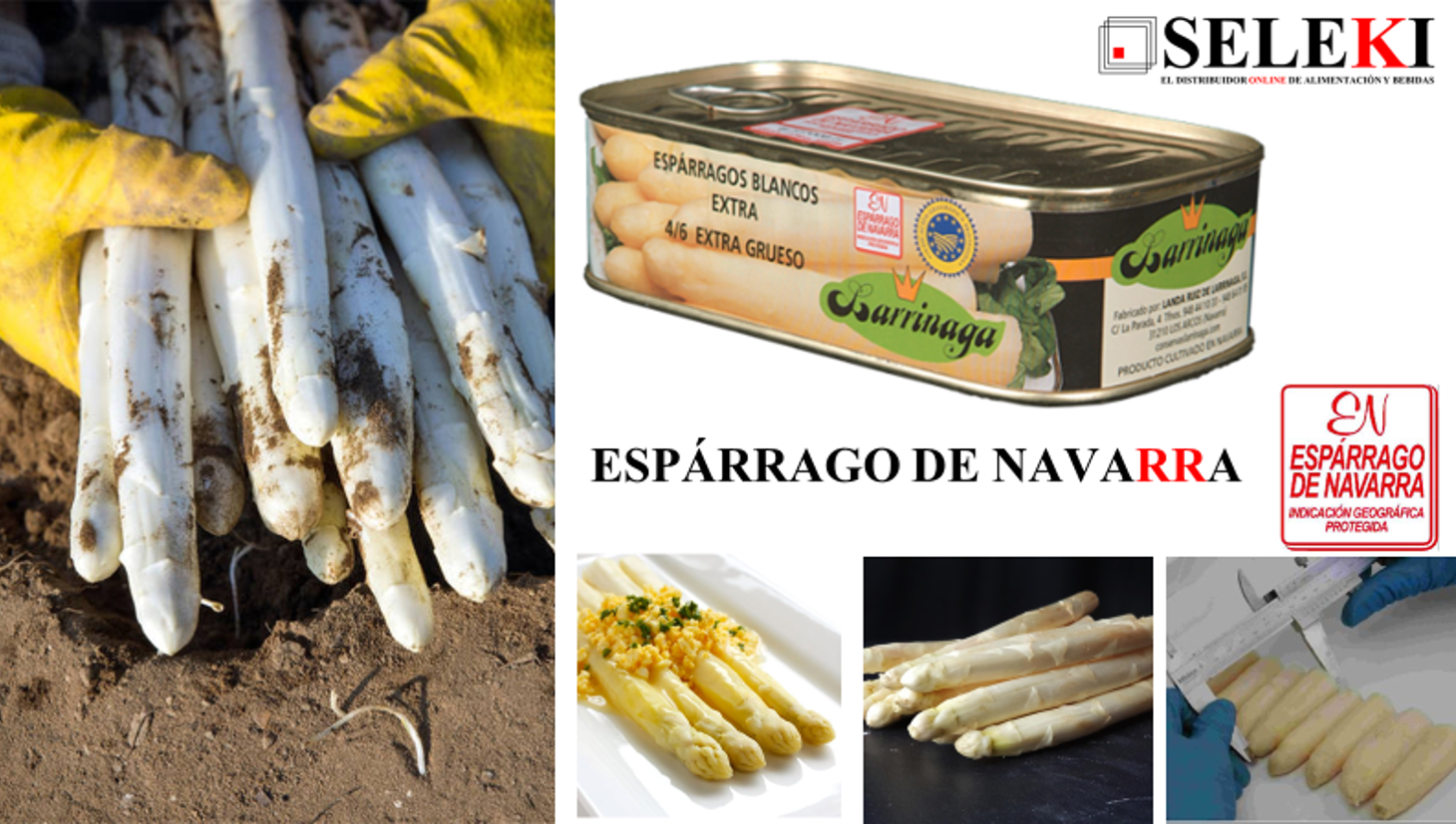 Comprar esparrago de igp navarra