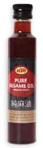 Aceite De Sésamo Tostado KTC (250ml) - Caja 6 uds.