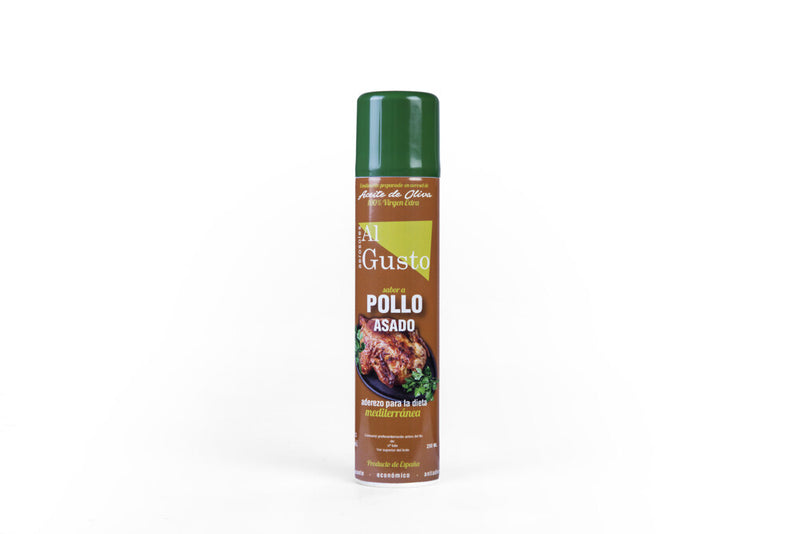 Aerosol de Aceite de Oliva sabor a Pollo Asado