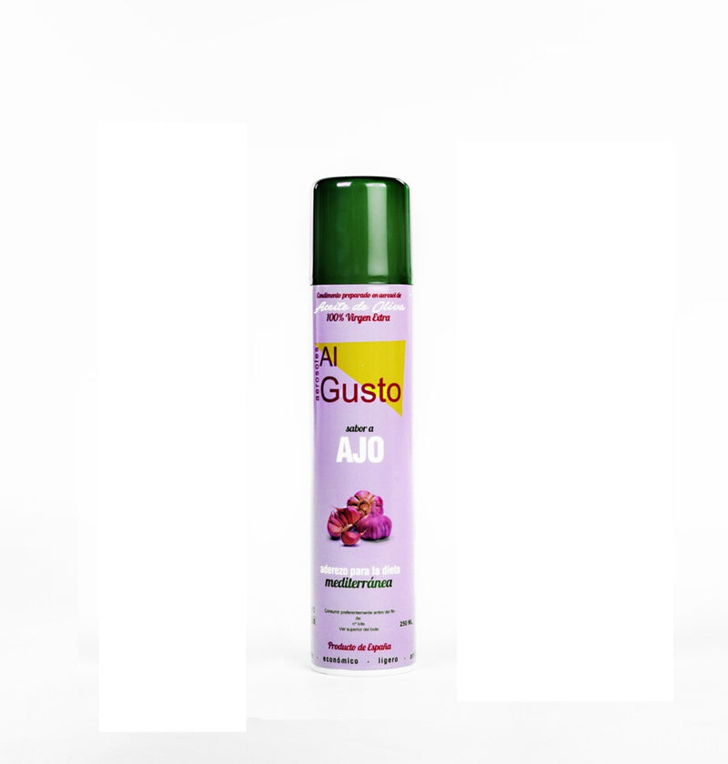 Aerosol de Aceite de Oliva sabor Ajo