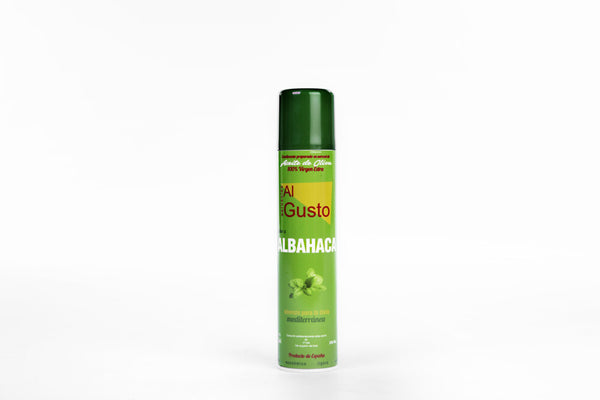 Aerosol de Aceite de Oliva sabor Albahaca