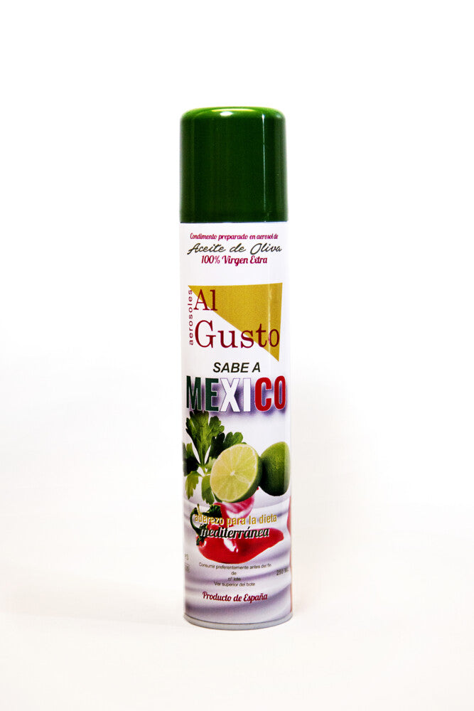 Aerosol de Aceite de Oliva sabor México