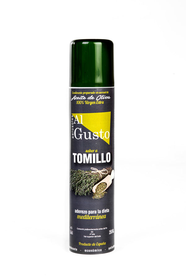 Aerosol de Aceite de Oliva sabor Tomillo