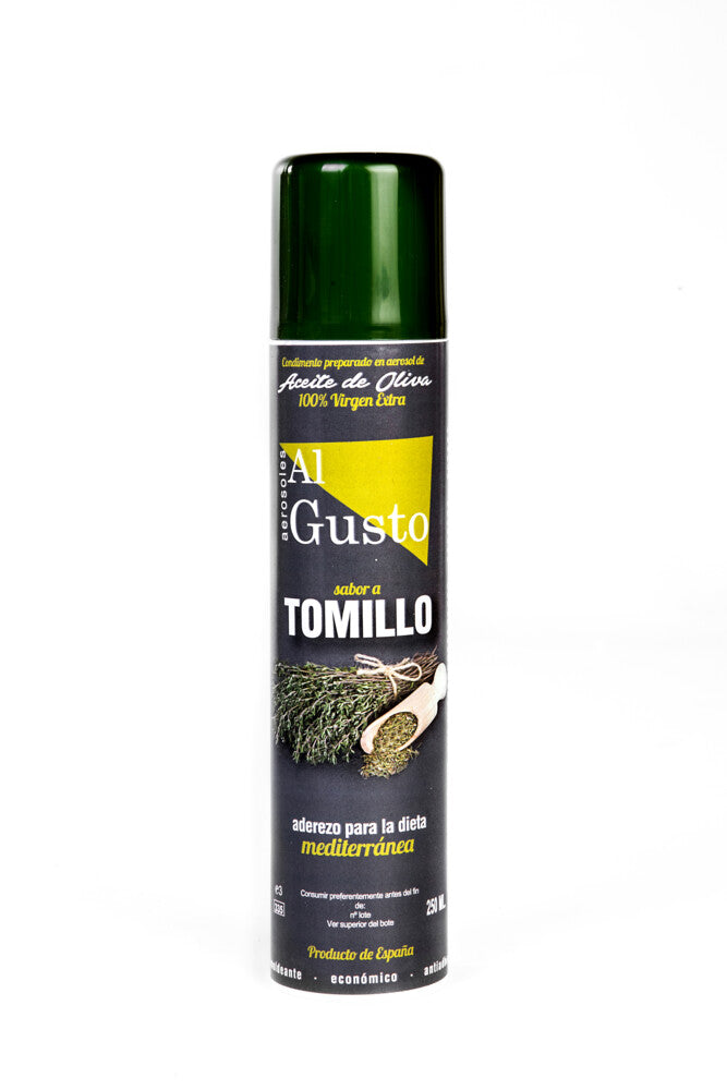 Aerosol de Aceite de Oliva sabor Tomillo