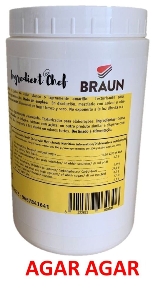 Agar Agar Tarro 0,6 Kg