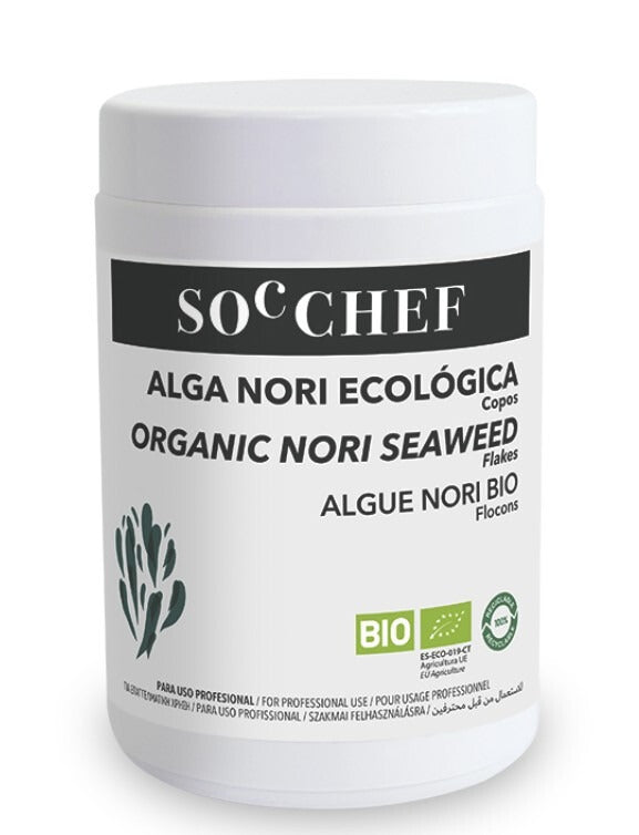 Alga Nori en Copos Deshidratada BIO/ECO SOC CHEF (Cubo 150 gr)