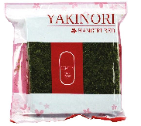 Alga Nori Tostada Roja Cortada Taikoban 100hojas