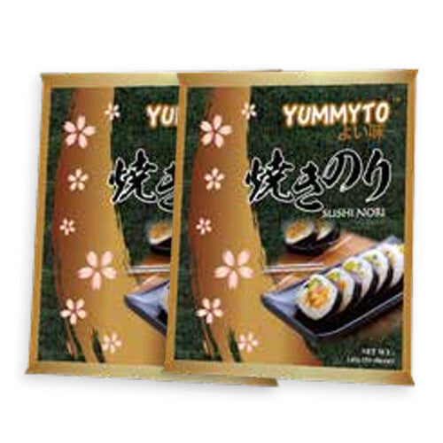 Alga Sushi Nori Yummyto 50 hojas (140 gr.)  - Caja 10 uds.