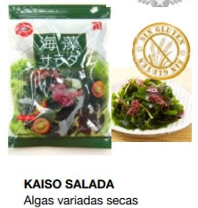 Algas variadas secas Kaiso salada (100gr) - Sin Gluten