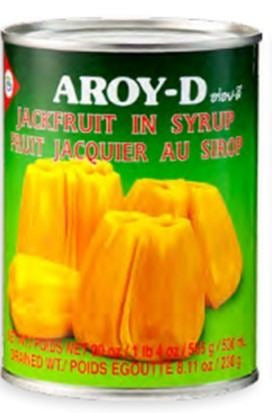Almíbar Jackfruit Aroy-D 565Gr caja de 24 unidades