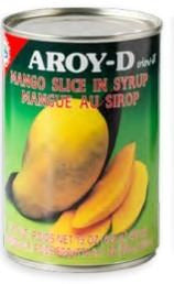 Almíbar Mango Aroy-D 425Gr caja de 24 unidades
