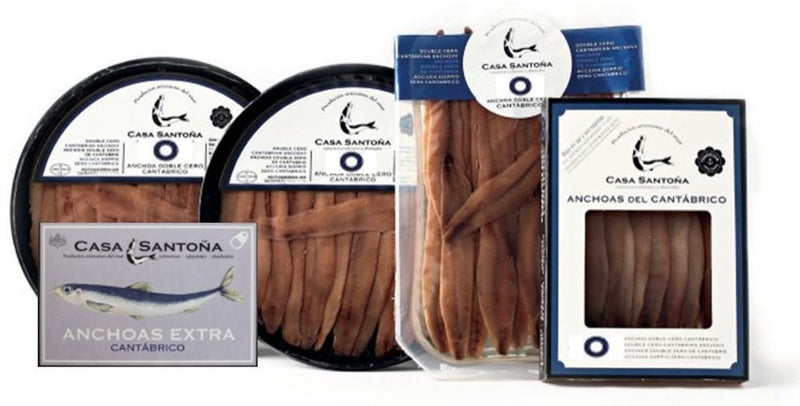Anchoa cero Cantábrico  Varios Formatos