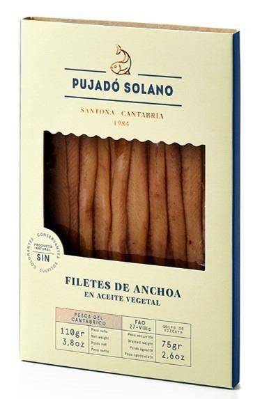 Anchoa del cantábrico Girasol Tarrina 110gr