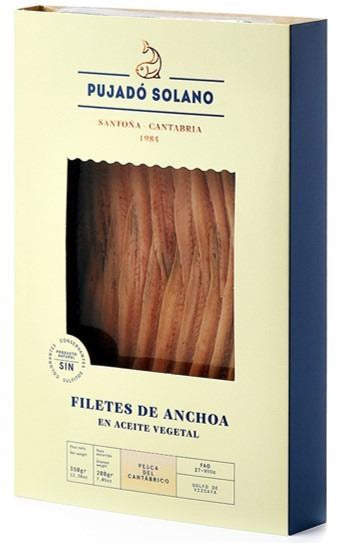 Anchoa del cantábrico Girasol Tarrina 350gr