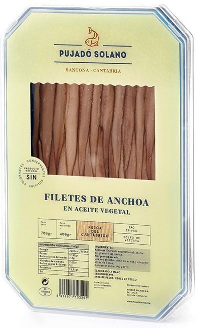 Anchoa del cantábrico Girasol Tarrina 700gr