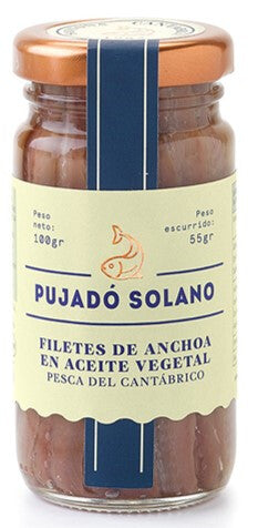Anchoa del cantábrico Girasol tarro cristal 1/8 100gr