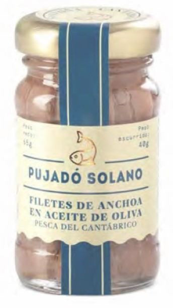 Anchoa del cantábrico Oliva Tarro cristal mini 65gr