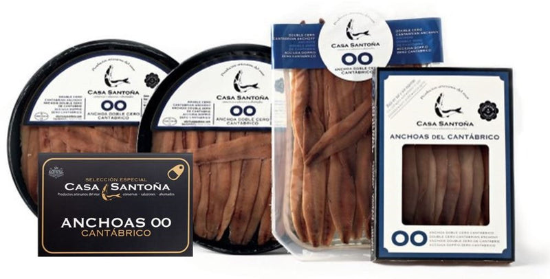 Anchoa Doble Cero Cantabrico Varios Formatos