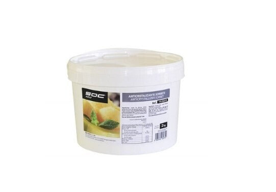 ANTICRISTALIZANTE (SORBETE) Cubo, 2 kg, SOC CHEF