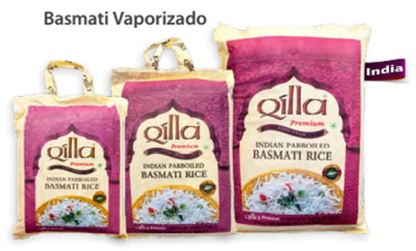Arroz Basmatico Vaporizado Qilla 10Kg-20kg-5kg