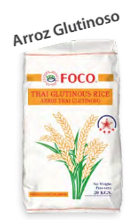 Arroz Glutinoso Foco 20Kg