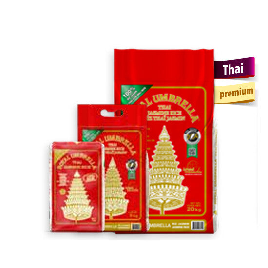 Arroz Perfumado Thai Premium Umbrella (1kg.) - Caja 24 uds.
