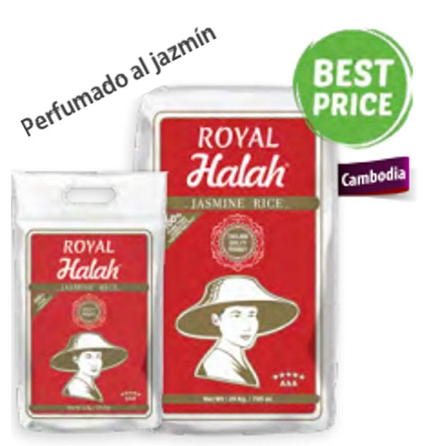 Arroz Perfumado Royal Halah Entero 20Kg 5kg