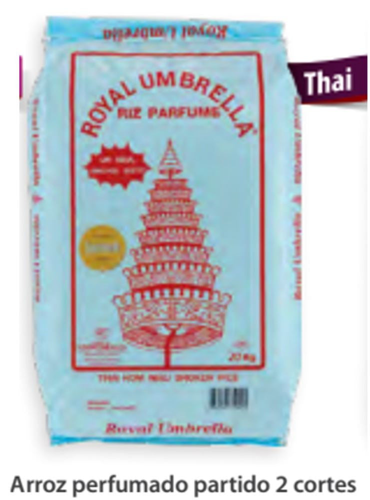 Arroz Perfumado Thai Umbrella africa 2Cortes 20Kg