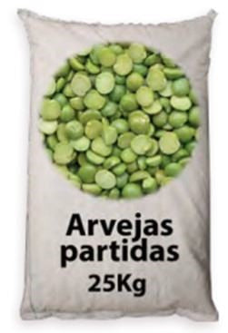 Arvejas Partidas (25Kg)