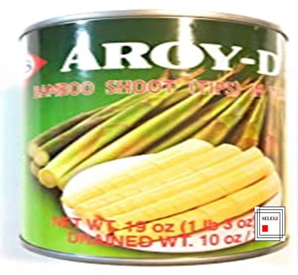 Bamboo Tiras (Strips) Con Agua Aroy-D 2950Gr