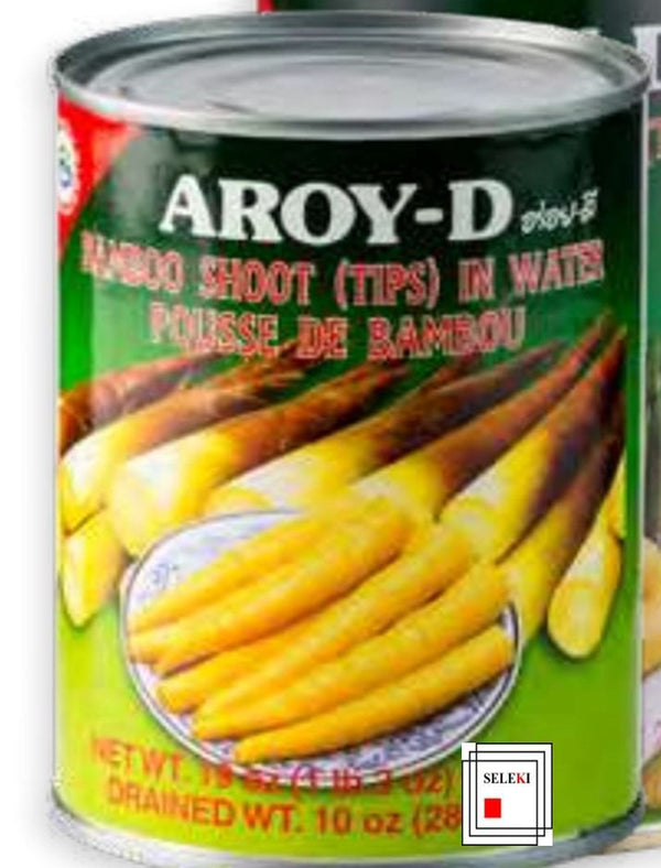 Bamboo Trozos (Tips) Con Agua Aroy-D 1200Gr