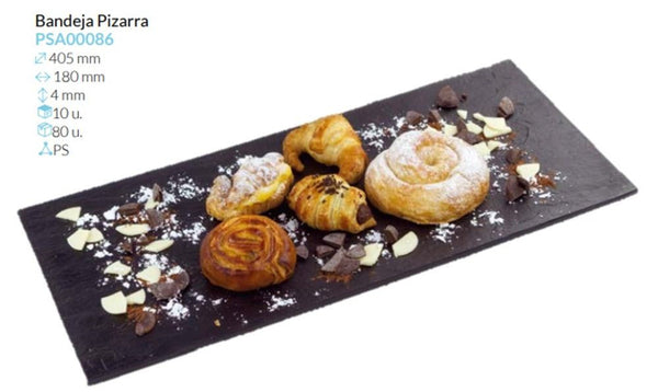 Bandeja Pizarra 405X180X4 Mm 10 und