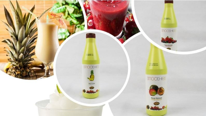 Base neutra y con alto contenido en frutas para elaborar Smoothies (varios sabores)