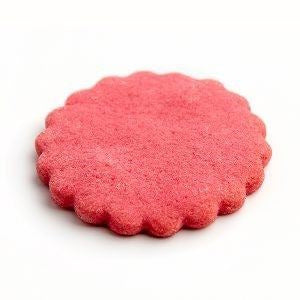 Base redonda 70mm flor roja dulce, salada o  neutra caja 330 unidades