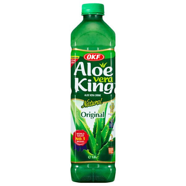 Bebida Aloe Vera King Premium Original OKF (1,5L.) - Caja 12 uds.