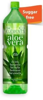 Bebida de Aloe Vera Sin Azúcar The Elements (1'5L.) - Caja de 12 uds