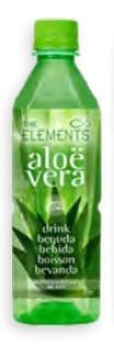 Bebida de Aloe Vera Sin Azúcar The Elements (500ml.) - Caja 20 uds.
