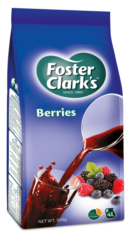 Bebida Instantánea Frutas del Bosque Foster Clarks (360gr.) - Caja 15 uds.