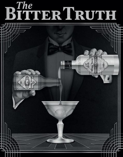 Bitters de Bitter truth para coctelería diferentes sabores