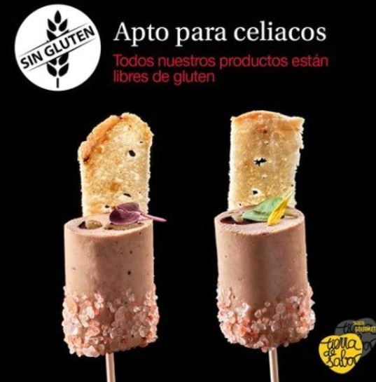 Bloc de Foie Gras en 4 Barras para Canapés (1kg) - Envasado al Vacío