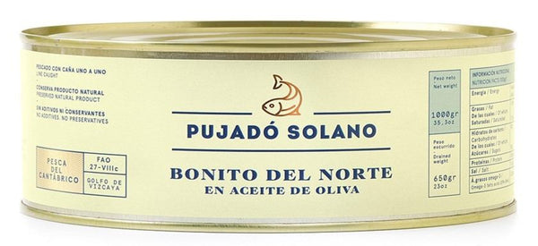 Bonito del norte en aceite de oliva  lata 1,85kg