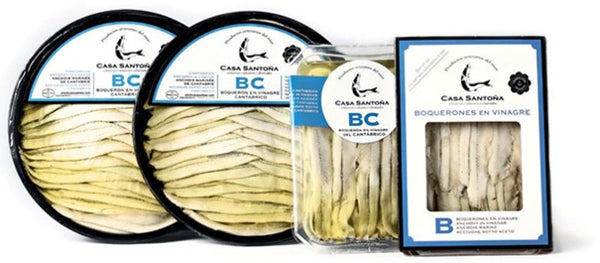 Boquerón al vinagre en aceite  Varios Formatos