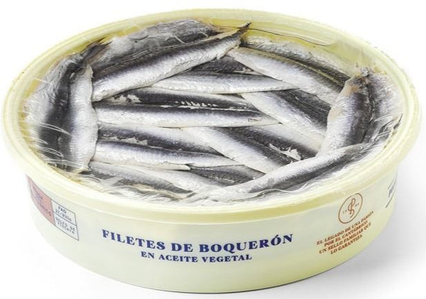 Boquerón del Cantábrico girasol Tarrina 700 gr