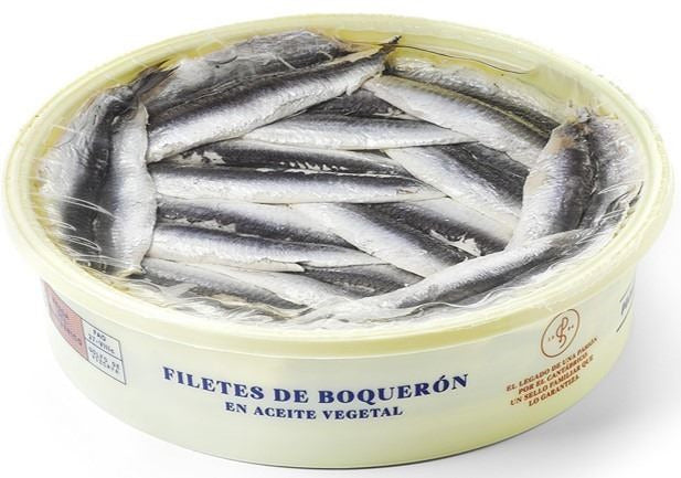 Boquerón del Cantábrico girasol Tarrina 700 gr