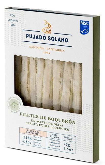 Boqueron en AOVE ecológico  T-110gr