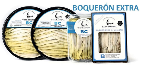 Boquerón extra al vinagre en aceite  Varios Formatos