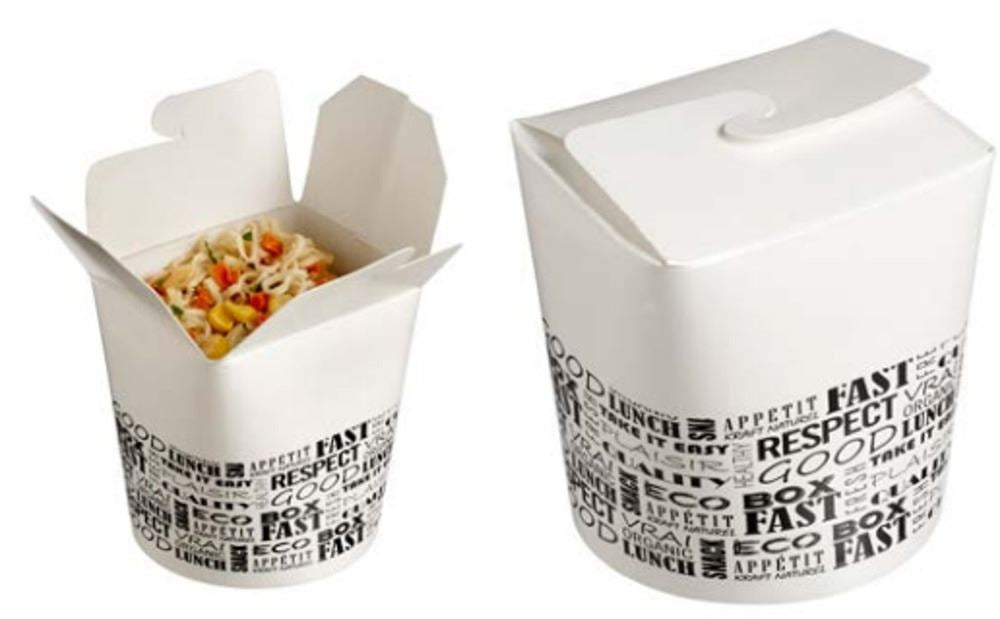 Bote de carton para pasta variso tamaños