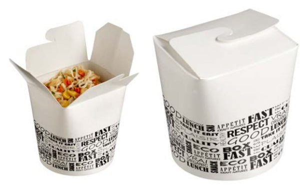 Bote de carton para pasta variso tamaños